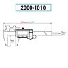 H & H Industrial Products Dasqua 0-200mm / 0-8" IP54 Waterproof Digital Caliper 2000-1010